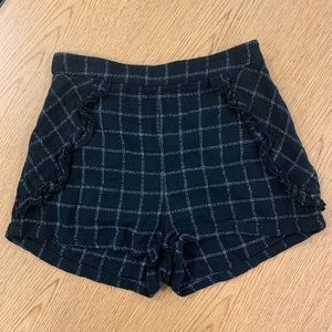 Free people cute dressy black shorts